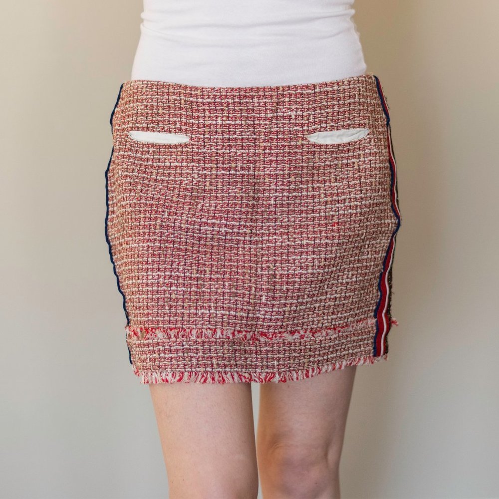 Suoli Women's Italian Tweed Mini Skirt